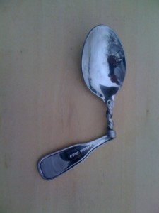Corkscrewed Spoon