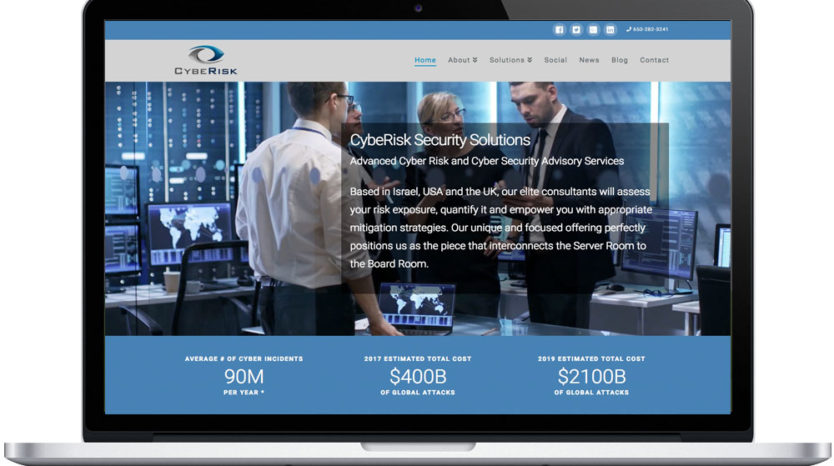 CybeRisk Home Page