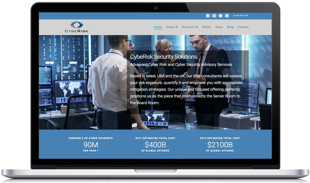 CybeRisk Home Page