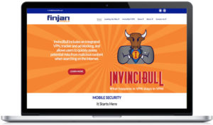 Finjan Mobile Homepage
